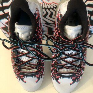 UIB Nike Boys Air Jordan Zion 3 Black White Red Worn Once Shoes Sneakers 5.5Y